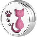 Wearable Diffuser | Fight off Virus | Comfortable Breathing - Cat & Paw - Charms & Pendants