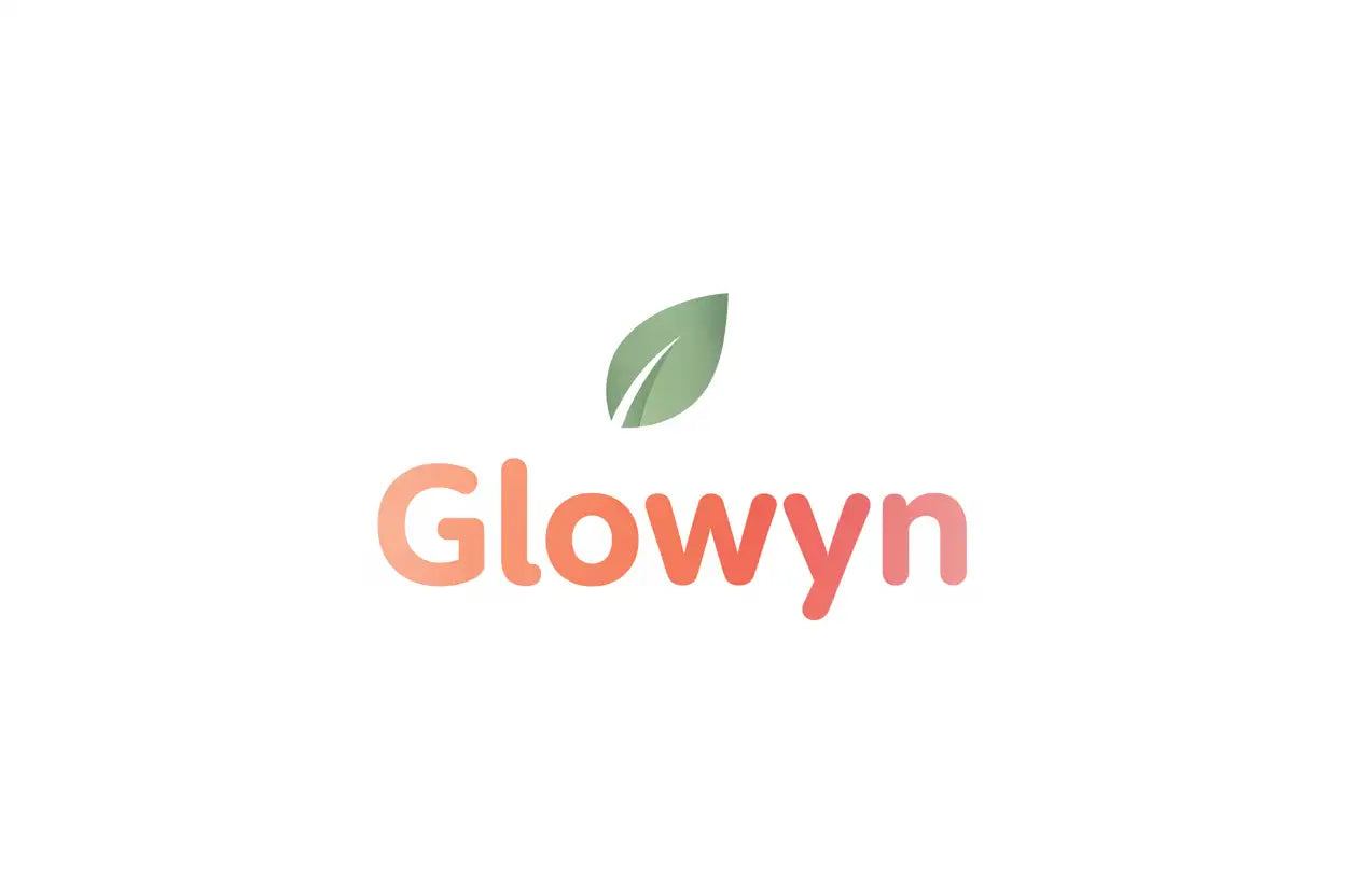 Logo Glowyn foglia proporzionata