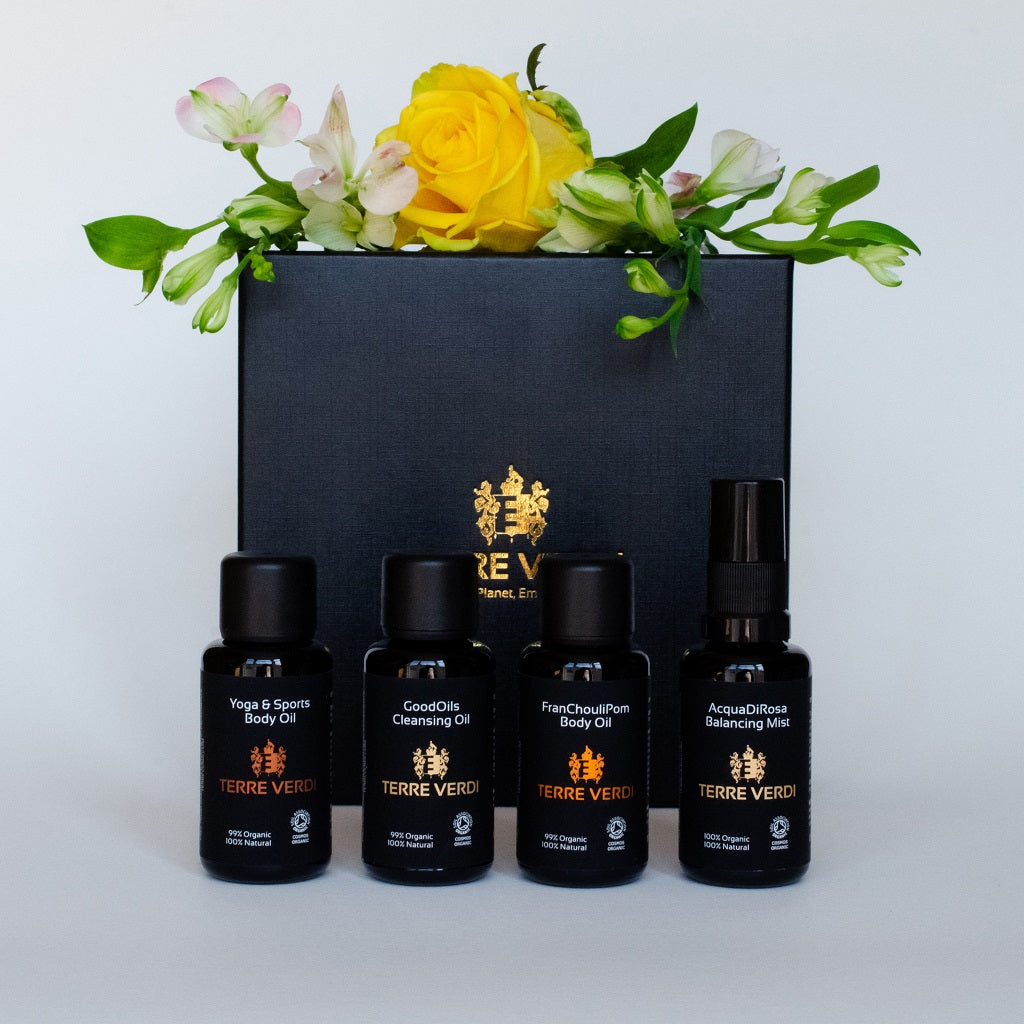 The Travel Box – Organic Skincare Trial Set - Bath & Body Gift Sets