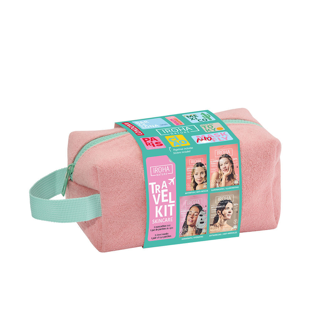 TRAVEL KIT SKINCARE CASE 5 pcs - Facial Cosmetics - Unisex